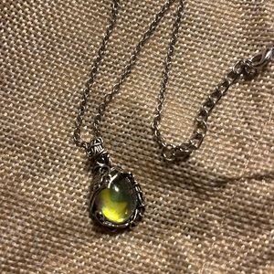 Moonstone Charm Necklace